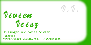 vivien veisz business card